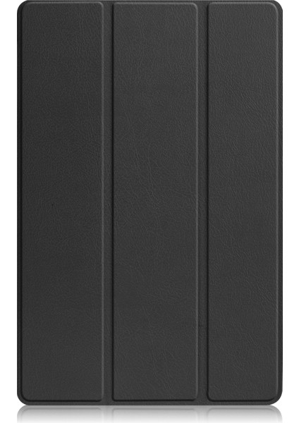 Lenovo Için Deri Tablet Kılıfı P12 Pro 12.6 Siyah (Yurt Dışından)