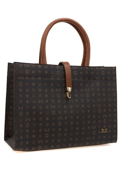 Monogram Siyah/taba Kadın Omuz Çantası Sym 517-MN fiyatları