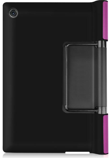Lenovo Yoga Sekmesi Için Custer Doku Deri Kılıf 11 Mor (Yurt Dışından)