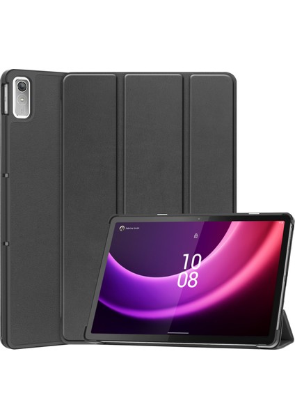 Lenovo Sekmesi Için Deri Akıllı Tablet Kasası P11 Gen 2 Siyah (Yurt Dışından)