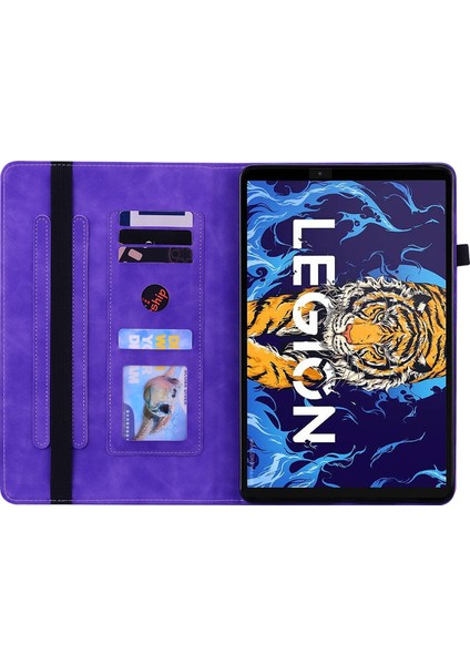 Lenovo Lejyonu Için Tablet Kılıfı Y700 TB-9707F Mor (Yurt Dışından)