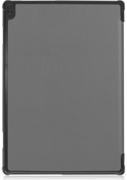 Lenovo M10 Fhd R TB-X605FC Custer Pot Kılıfı Gri (Yurt Dışından)