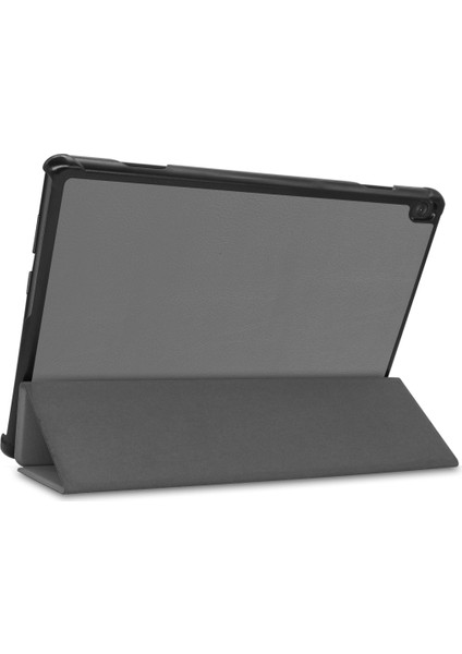 Lenovo M10 Fhd R TB-X605FC Custer Pot Kılıfı Gri (Yurt Dışından)