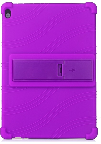 Tablet Pc Silikon Koruyucu Kılıf Görünmez Braket Mor ile (Yurt Dışından)