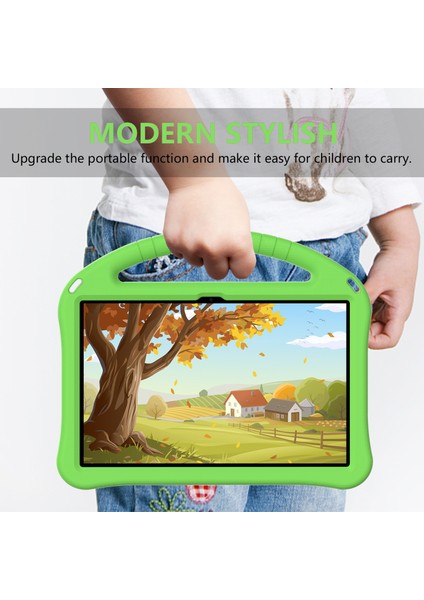 Lenovo Tab M10 Için Tablet Kılıfı Plus 10.6 3. Gen 2022 Yeşil (Yurt Dışından)