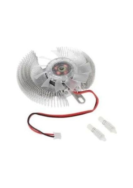 Üniversal VGA Fan 2 Pinli Ekran Kartı Fanı 5 cm Ayak Aralıklı Ekran Kartı Fanı 6 cm Ayak Aralıklı Ekran Kartı Fanı