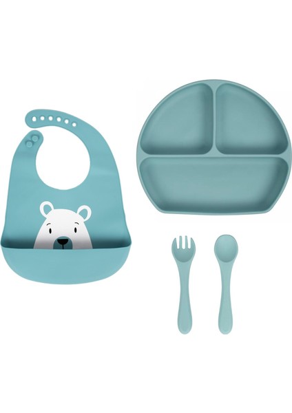 Silikon Beslenme Seti 3lü - Mommyslab Mağaza