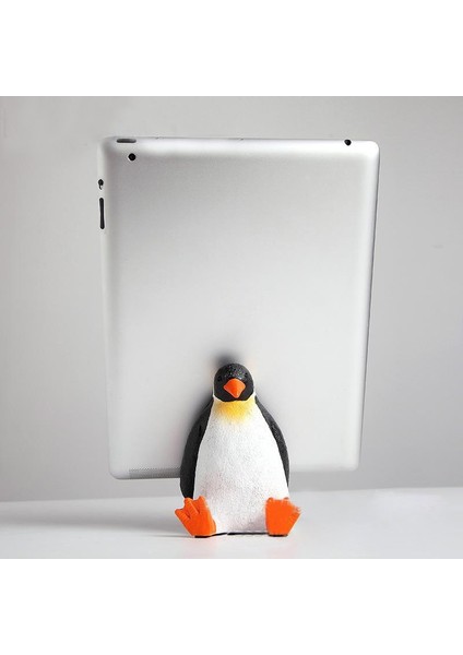 KW-0142 Penguen Şekli Yaratıcı Evrensel Masaüstü Tablet Tutucu Braketi (Yurt Dışından) fiyatları