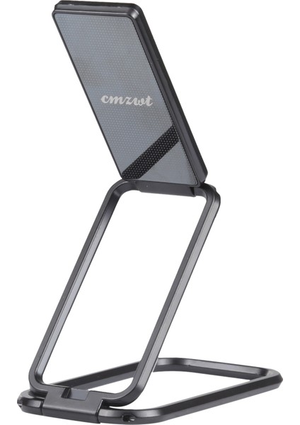 Cmzwt CPS-028 Ayarlanabilir Katlanır Manyetik Cep Telefonu Masaüstü Tutucu Braketi (Siyah) (Yurt Dışından)