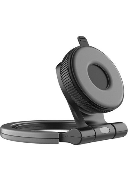 Iki-In-One Çok Fonksiyonlu Duvara Monte Masaüstü Telefon Bilgisayar Braketi (Siyah Nano Çıkartmalar) (Yurt Dışından)