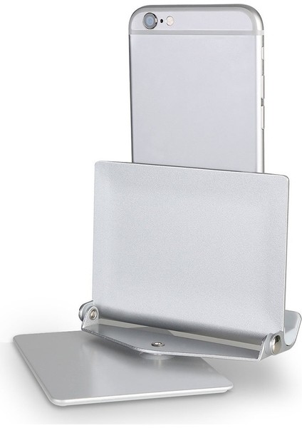 Evrensel Metal Tablet Cep Telefonu Tutucu Standı 360 Derece Dönen Aksesuar Katlanabilir Masaüstü (Yurt Dışından)