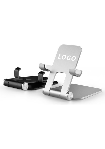 MT510 Cep Telefonu ve Tablet Için Evrensel Metal Katlanır Standı (Gizemli Siyah) (Yurt Dışından)