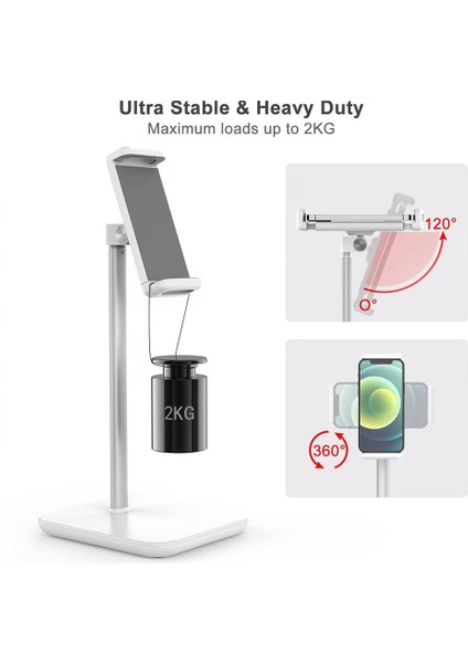 Masaüstü Kaldırılabilir Kaymaz Cep Telefonu ve Tablet Tutucu (Siyah) (Yurt Dışından) fırsatları