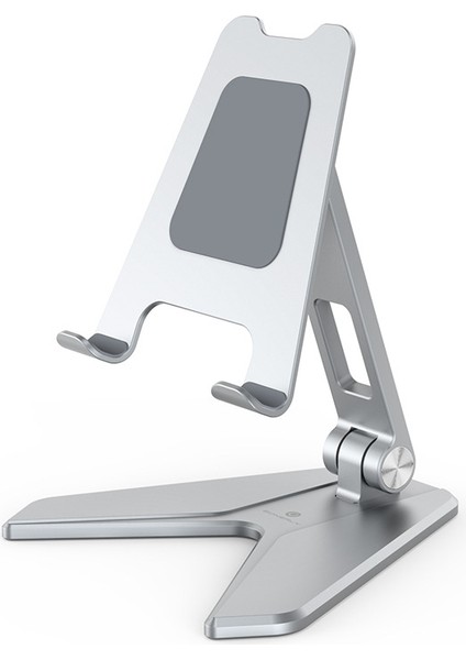 P10 Alüminyum Alaşımlı Cep Telefonu Tablet Pc Standı, Stil: Tablet Gümüş (Yurt Dışından)