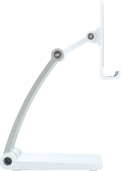 A18 Evrensel Alüminyum Alaşım Iki Bölüm Katlanır Cep Telefonu Tablet Tutucu (Beyaz) (Yurt Dışından)