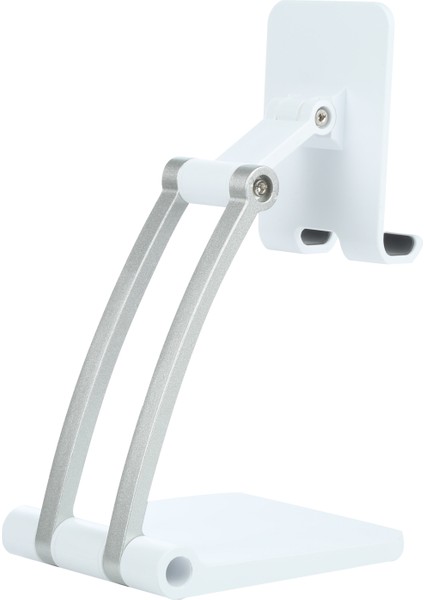 A18 Evrensel Alüminyum Alaşım Iki Bölüm Katlanır Cep Telefonu Tablet Tutucu (Beyaz) (Yurt Dışından) fiyatları