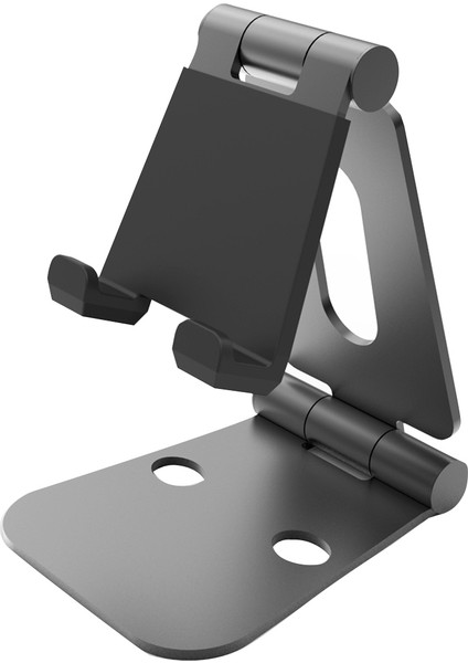 Evrensel Alüminyum Alaşım Katlanabilir Ayarlanabilir Tutucu Standı (Siyah) (Yurt Dışından)