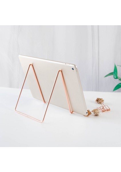 4 Adet Masaüstü Demir Sanat Kaplama Braketi ipad / CD Ekran / Yemek Kitabı / Plaka (Altın) (Yurt Dışından) fırsatları