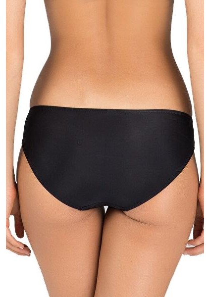 Grace Fransız Dantel Colour Block Siyah Külot modelleri