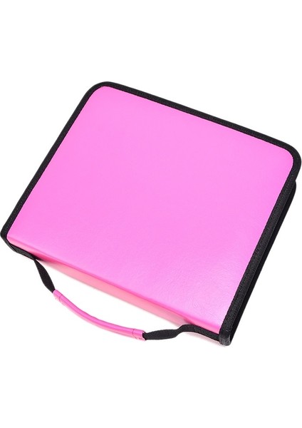 Düz Renkli Büyük Kapasiteli 150 Delikli Kare Pu Kalem Kutusu (Gül Kırmızı) (Yurt Dışından) fiyatları