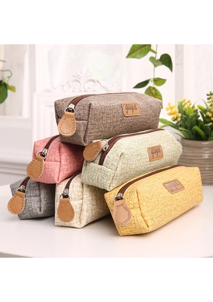 Yaratıcı Sevimli Büyük Kapasiteli Kalem Kırtasiye Çantası Makyaj Çantası (Sarı) (Yurt Dışından) fiyatları