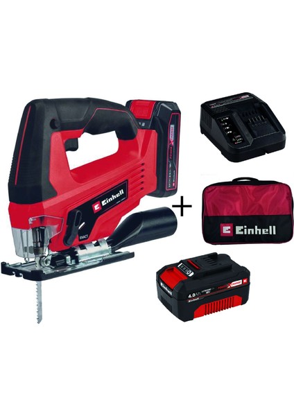 Tc-Js 18 Li Akülü Dekupaj Testere + 4AH Starterkit + Bez Çanta