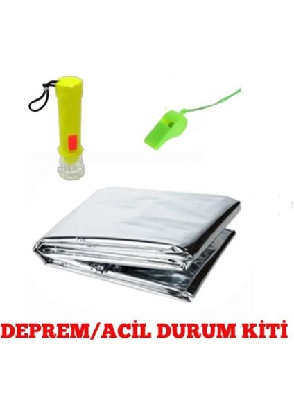 Termal Battaniye Deprem/ilkyardım Çantası Için Acil Durum Battaniyesi