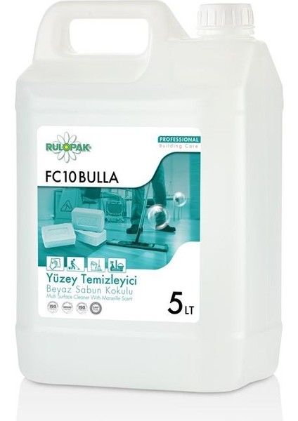 Yüzey Temizleyici Beyaz Sabun Kokulu 5 kg