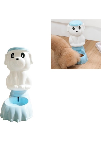 Otomatik Pet Besleyici Kedi ve Köpek Büyük Kapasiteli Içme Çeşmesi, Stil: Içme Çeşmesi (Mavi) (Yurt Dışından) fiyatları