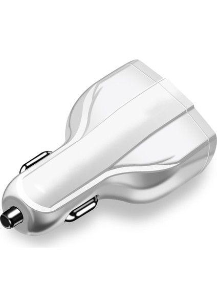 2 Adet Qc3.0 Hızlı Şarj Araç Şarj 3.5A Çift USB ile Tip-C Arabirim Çıkışı ile Araç Şarj Cihazı (Beyaz) (Yurt Dışından) fırsatları