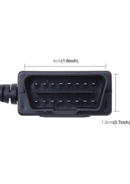 Anahtar Düğmesi ile Araba Oto 16PIN Obdıı Şarj Cihazı (Yurt Dışından) modelleri