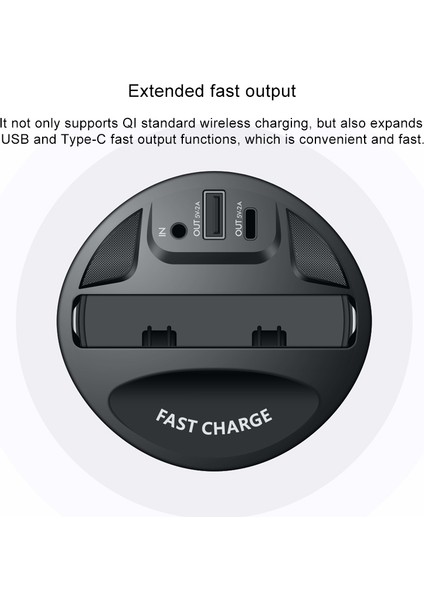 X9 Araba Qi Standart Şarj Kupası Kablosuz Hızlı Şarj (Yurt Dışından) modelleri