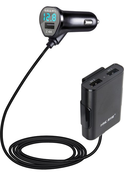 HSC-600D 3usb 7.2AMP Dc 5V Binek Araç Şarj Cihazı (Yurt Dışından)