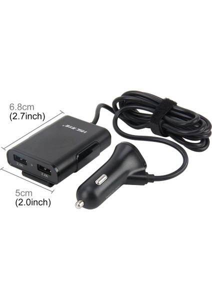 HSC-600D 3usb 7.2AMP Dc 5V Binek Araç Şarj Cihazı (Yurt Dışından) fiyatları