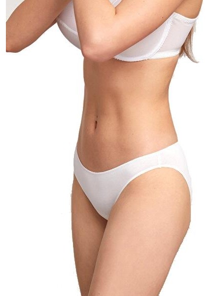 Lara Bikini Beyaz Külot