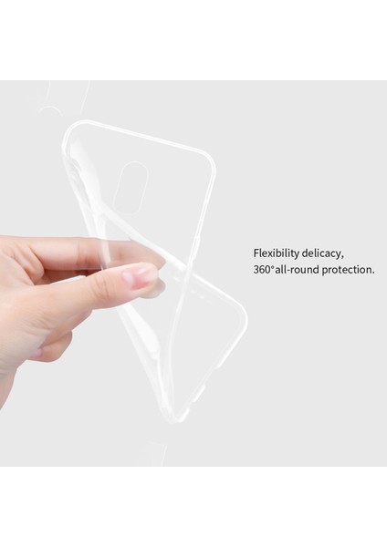 Samsung Galaxy C8 Ultra Ince Kaliteli Esnek Şeffaf Silikon