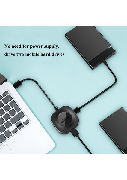 H25-3.0 3 x USB Port Tf/sd Kart Okuyucu Bilgisayar Defteri Yüksek Hızlı Hub Splitter (Yurt Dışından)