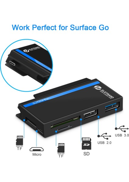 RT-SGO727 USB 3.0 + USB 2.0 + Micro USB Arayüz Hub (Yurt Dışından)
