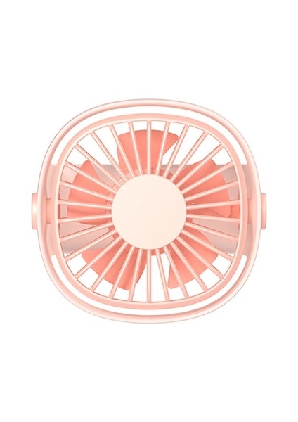 Elde Taşınır Masaüstü Açık Öğrenci Sessiz USB Mini Fan (Pembe) (Yurt Dışından)