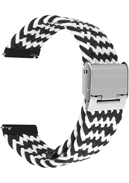 Xiaomi Watch S1-S1 Active ile Uyumlu Kordon Kayış (22MM) Flexible Elastik Örgü Kayış