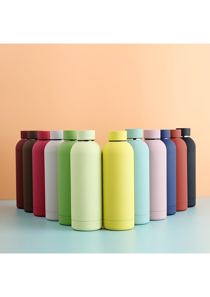 500ML Paslanmaz Çelik Termos - Sarı (Yurt Dışından) fiyatları