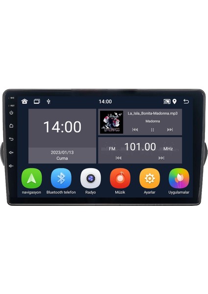 Fiat Egea (2015-2021) Android 14 Multimedya - 4 GB Ram - 64 GB Hafıza - Carplay CRV-4101XD