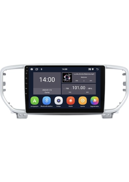 Kia Sportage (2019-2021) Android 14 Multimedya - 4 GB Ram - 64 GB Hafıza - Carplay CRV-4319XD