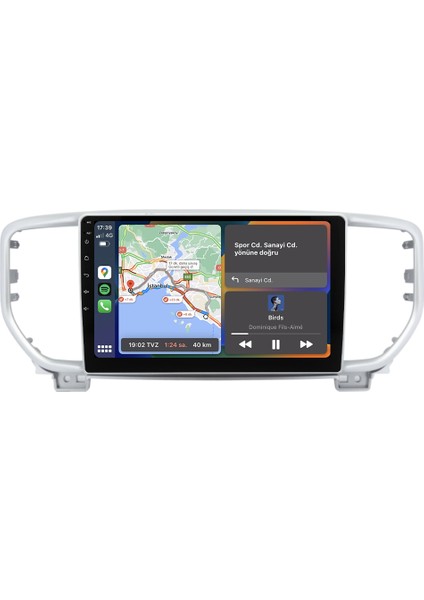 Kia Sportage (2019-2021) Android 14 Multimedya - 4 GB Ram - 64 GB Hafıza - Carplay CRV-4319XD