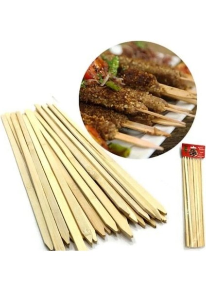 Adana Kebap  Çöp Şiş Bambu 25 cm 2 paket