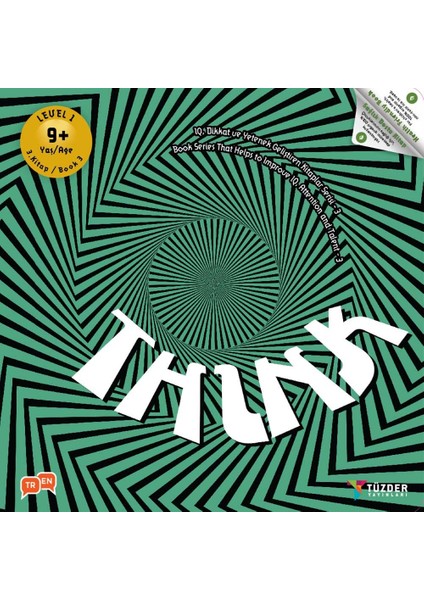 Thınk 9+ Yaş / Iq, Dikkat ve Yetenek Geliştiren Kitaplar Serisi