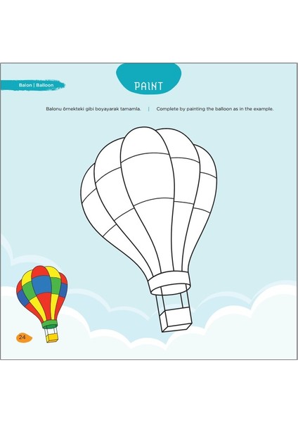 PAINT (4+ Yaş) - IQ, Dikkat ve Yetenek Geliştiren Kitaplar Serisi