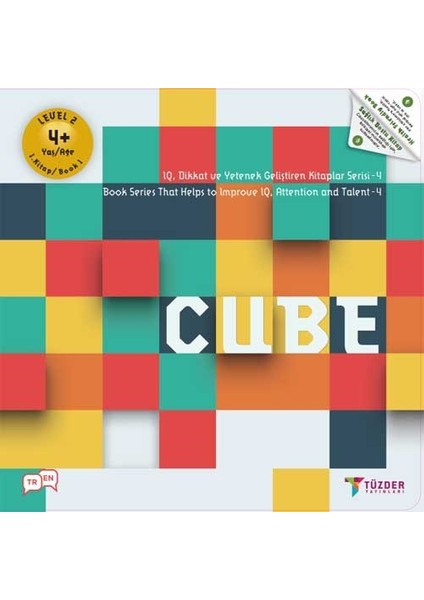 CUBE (4+ Yaş) - IQ, Dikkat ve Yetenek Geliştiren Kitaplar Serisi