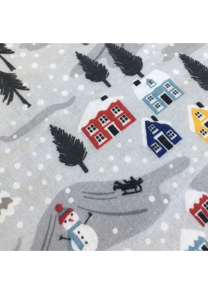 Flanel ( Pazen ) Fermuarlı Bebek Yastık Kılıfı | 35X45 ( 2 Adet )