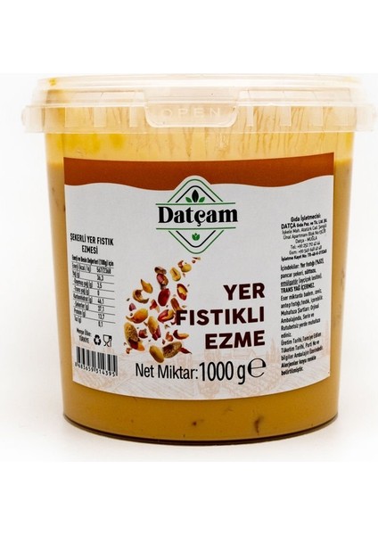 Yer Fıstıklı Ezme 1000 gr